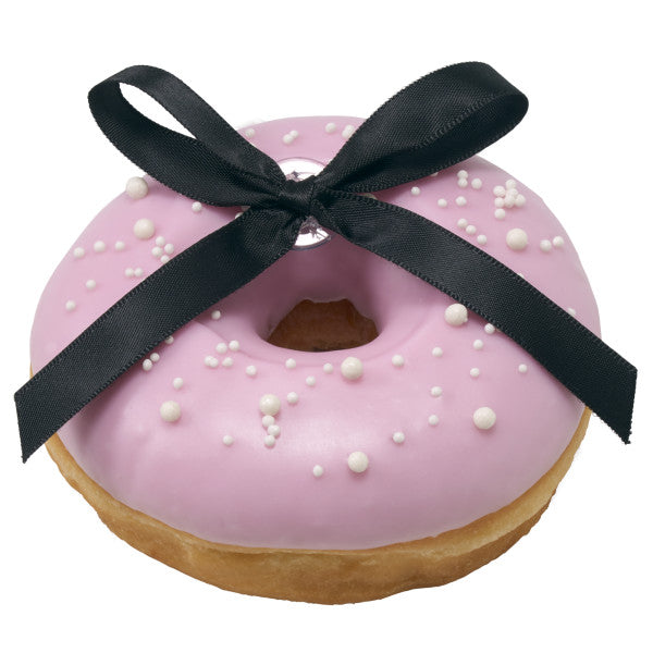 Black Ribbon Bow Cupcake/Cake Decoration - 6