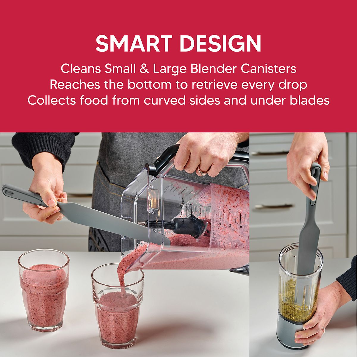 Silicone Blender Spatula