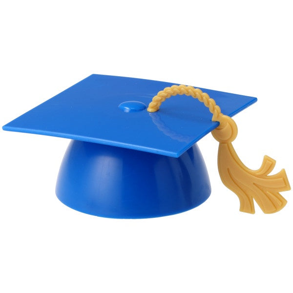 Blue Graduation Cap with Tassel