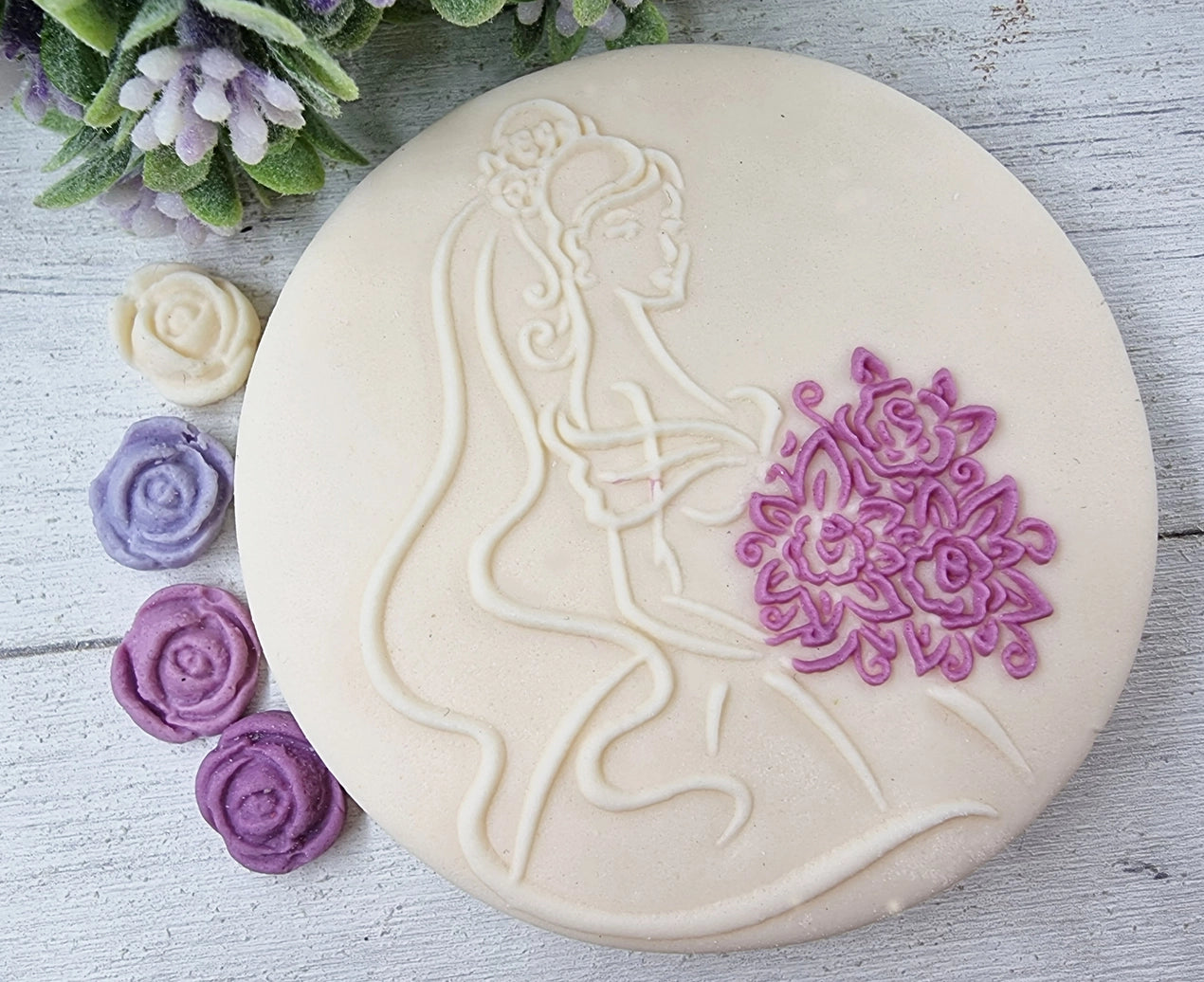 Fondant Debosser - Bride