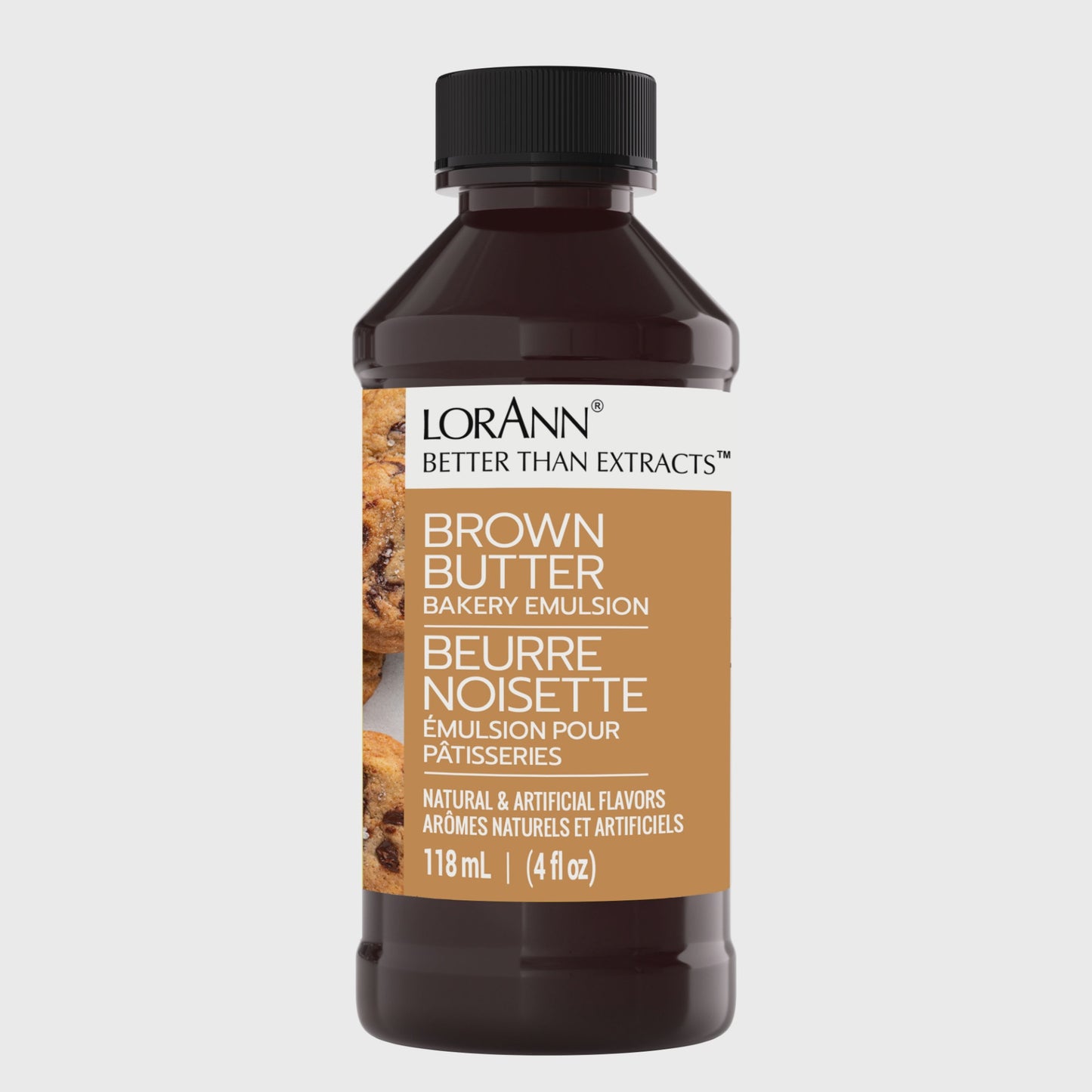 Brown Butter Bakery Emulsion, 4oz, Lorann Oils