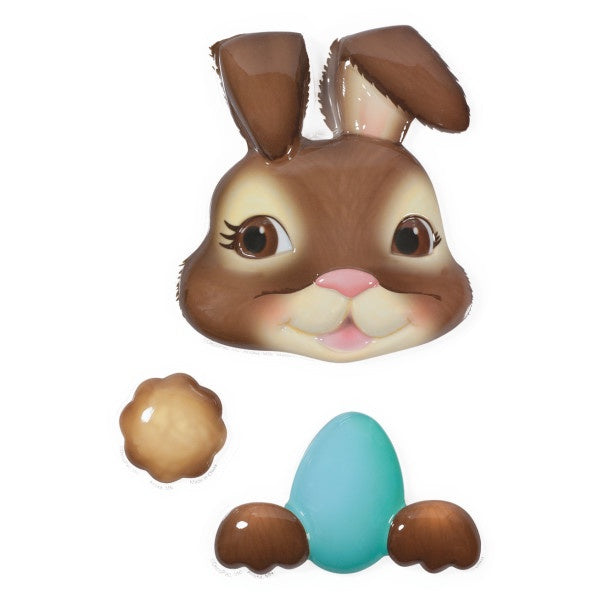 Brown Easter Bunny Cake Decorations