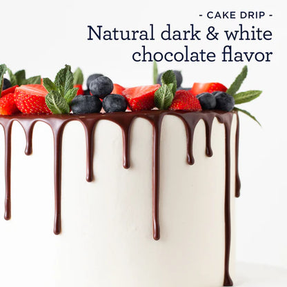 Satin Ice Chocolate (Brown) Cake Drip, 8.8oz