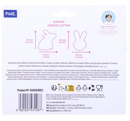 Bunnies Cookie Cutter Set - Set of 2