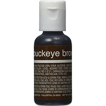 Buckeye Brown, Chefmaster Liqua-Gel Food Color, .70oz