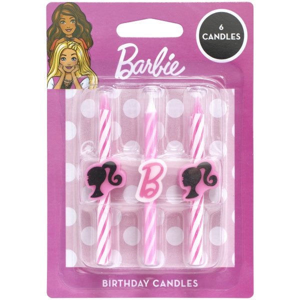 Barbie Themed Birthday Candles