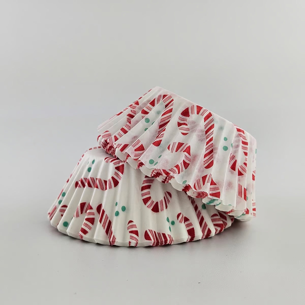 Candy Cane Cupcake Liners
