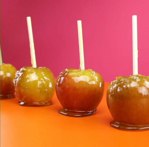 Toffee/Candy Apple Bamboo Sticks