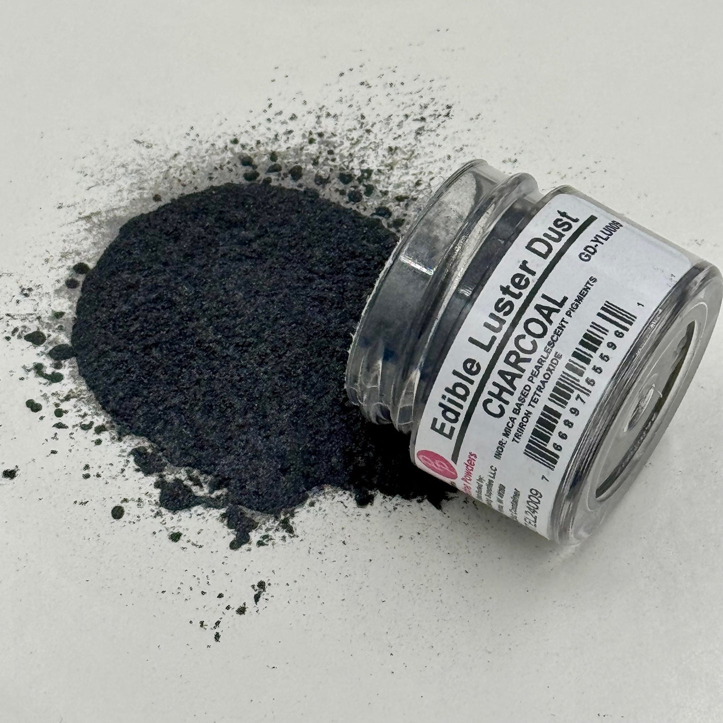 Edible Luster Dust - Charcoal