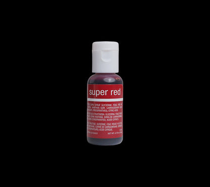 Super Red, Chefmaster Liqua-Gel Food Color, .70oz