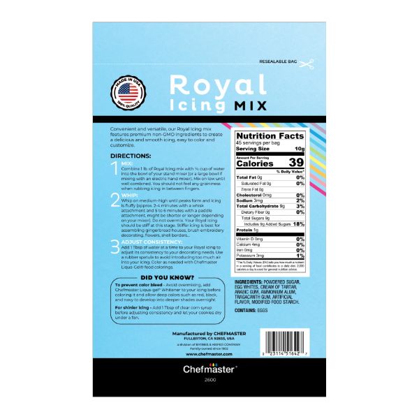 Chefmaster Royal Icing Mix