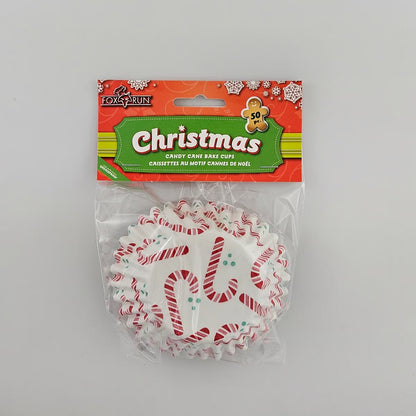 Candy Cane Cupcake Liners