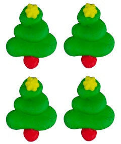 Christmas Tree with Star - 6 Pieces