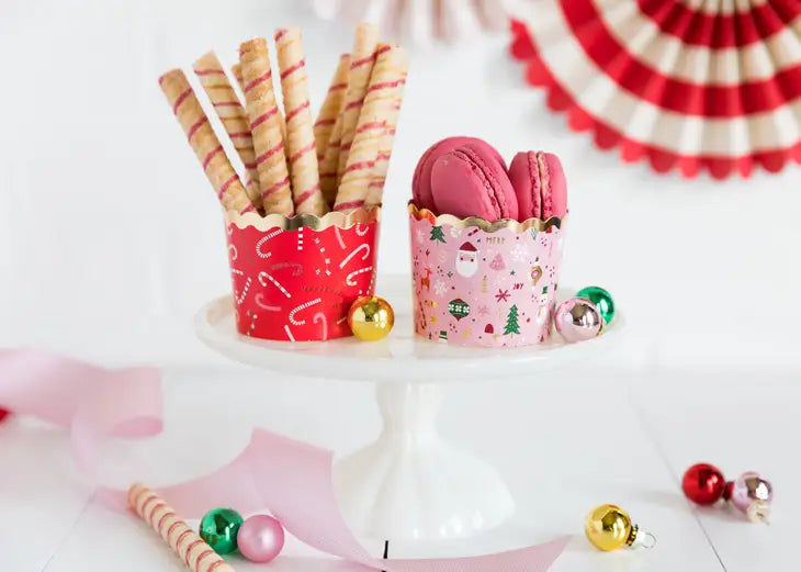 Christmas Icon Baking Cups