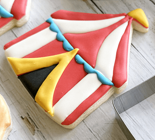 Circus Tent Cookie Cutter - 3.5 Inch