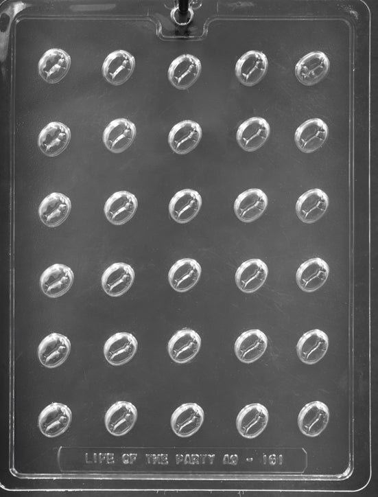 Coffee Bean Chocolate Mold (30 Cavities)