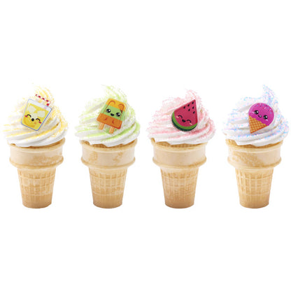 Cool Summer Treat Cupcake Rings - 12 Rings