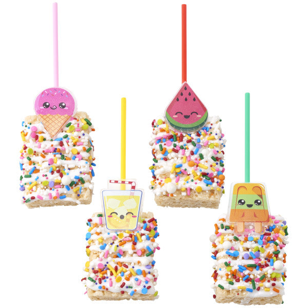 Cool Summer Treat Cupcake Rings - 12 Rings
