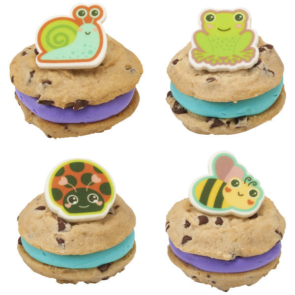 Critter Cuties Sweet Decor Edible Cupcake Decorations