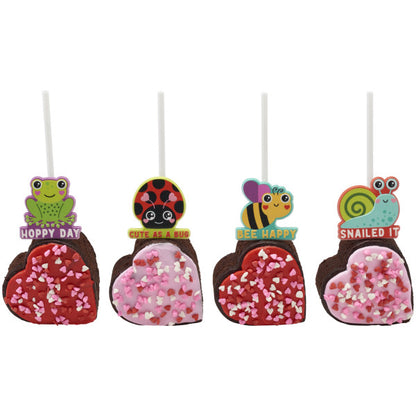 Critter Cuties Cupcake Rings - 12 Rings