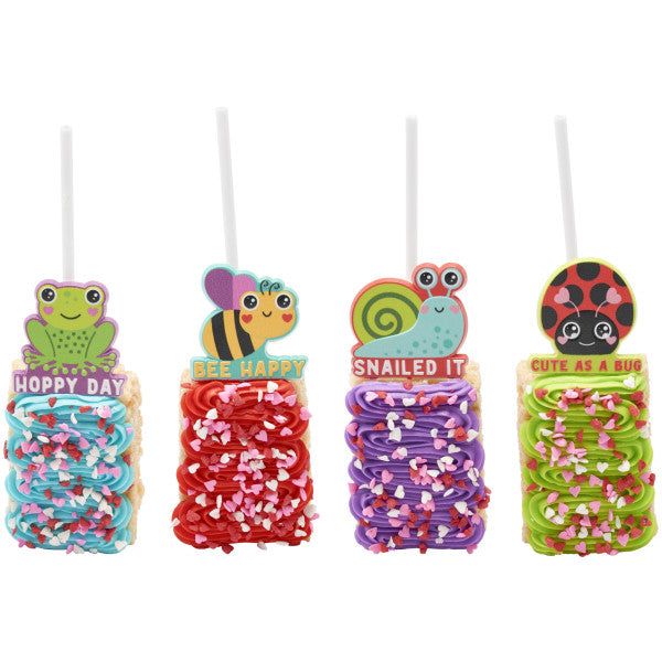 Critter Cuties Cupcake Rings - 12 Rings