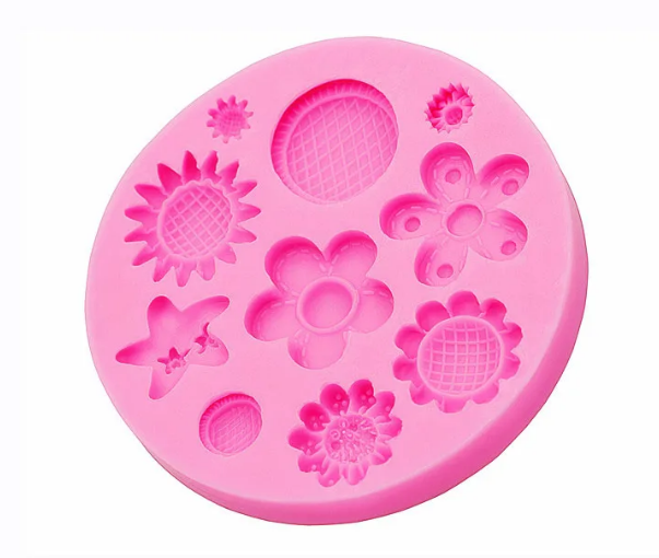 Cute Floral Silicone Mold