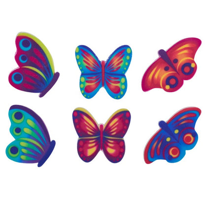 Sweet Decor Color Pop Butterflies - 12 Pieces