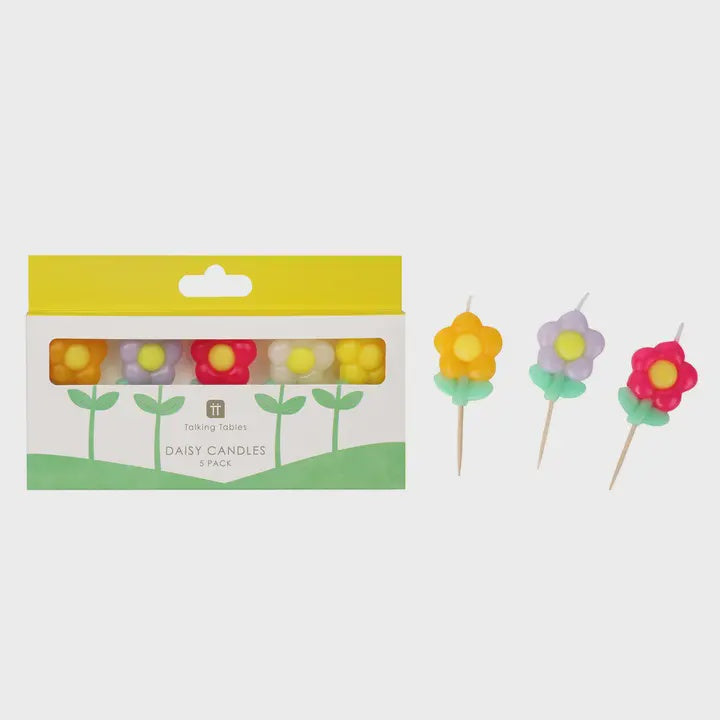Daisy Shaped Candles