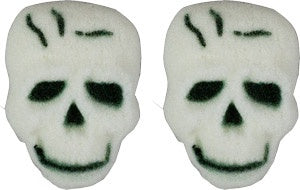 Day Of The Dead White Sugar Skull Pressed Sugar - 4 Pieces