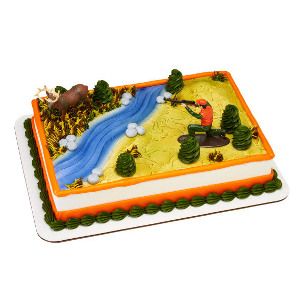 Deer Hunting Cake Topper Set