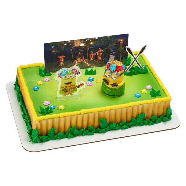 Despicable Me 3-Hula Party Cake Topper Set