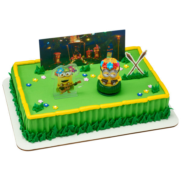 Despicable Me 3-Hula Party Cake Topper Set
