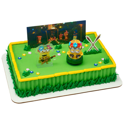 Despicable Me 3-Hula Party Cake Topper Set