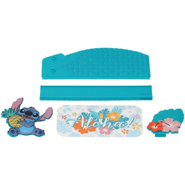 Disney's Stitch Aloha Cake Topper Set