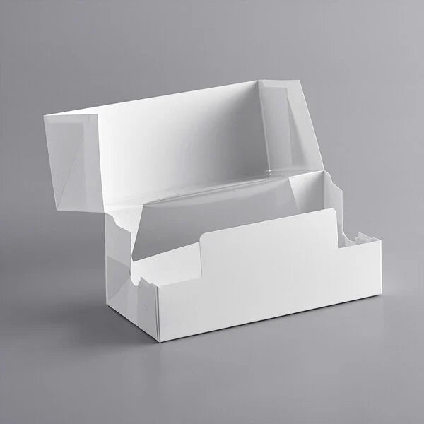 White Auto-Pop Bakery Box - 9x4x3.5 Inches
