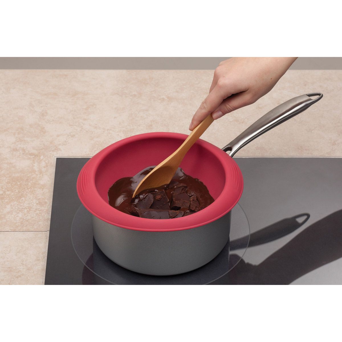 Rose's Silicone Baking Bowl Double Boiler