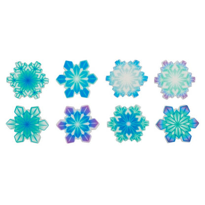 Snowflake Assortment - Sugar Soft - 12 Pieces