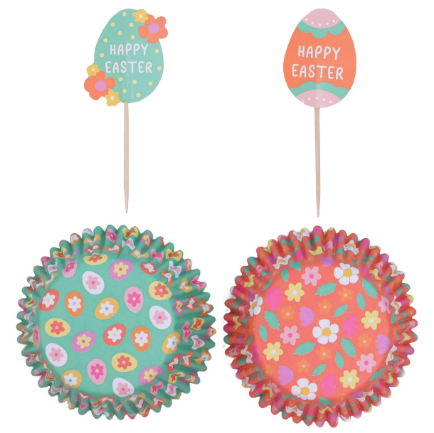 Easter Baking Cups and Toppers