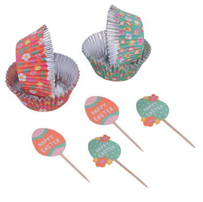 Easter Baking Cups and Toppers