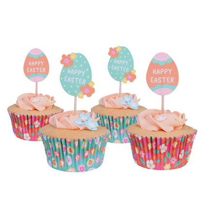 Easter Baking Cups and Toppers