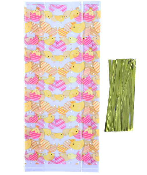 Easter Party Treat Bags – Easter Chicks (Pack of 20)
