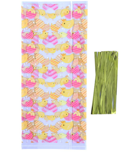 Easter Party Treat Bags – Easter Chicks (Pack of 20)