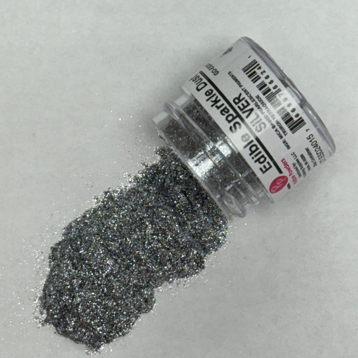 Edible Sparkle Dust - Silver