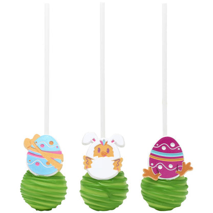 Egg-Cited For Easter Cupcake Rings - 12 Rings