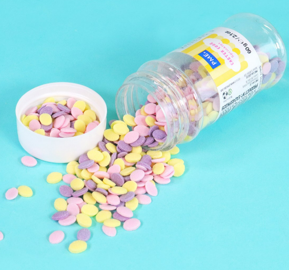 Easter Confetti Eggs Sprinkles, 2.1oz