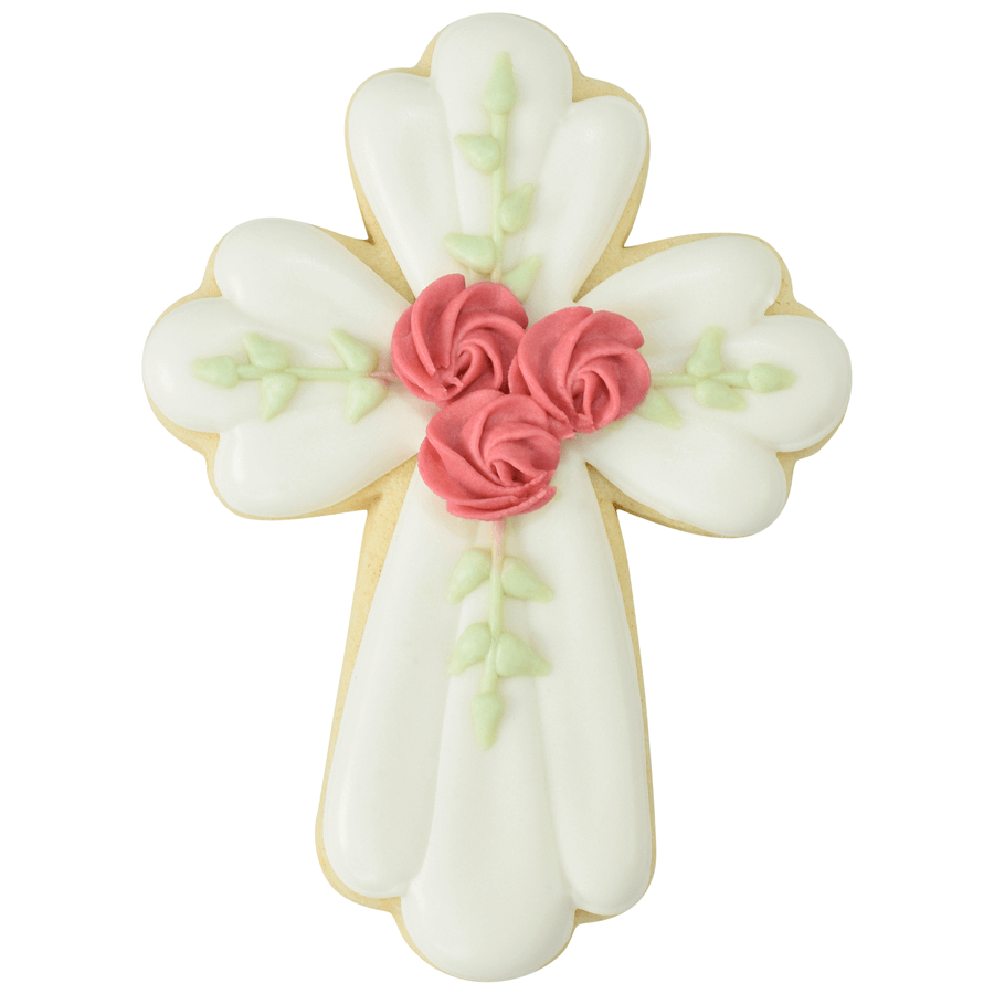 Elegant Cross Cookie Cutter