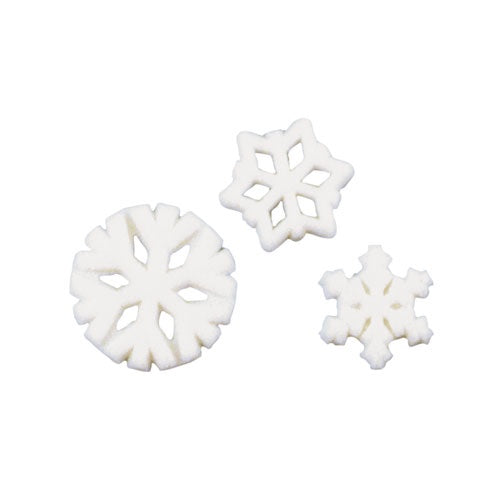 Snowflake Assortment - Sugar - 9 Pieces