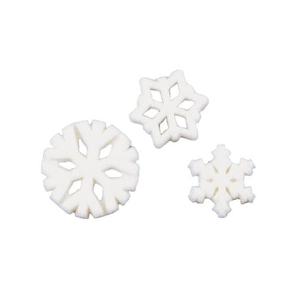 Snowflake Assortment - Sugar - 9 Pieces