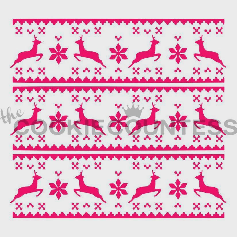 Fair Isle Stencil