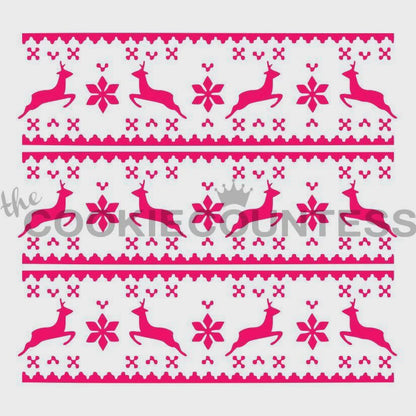 Fair Isle Stencil